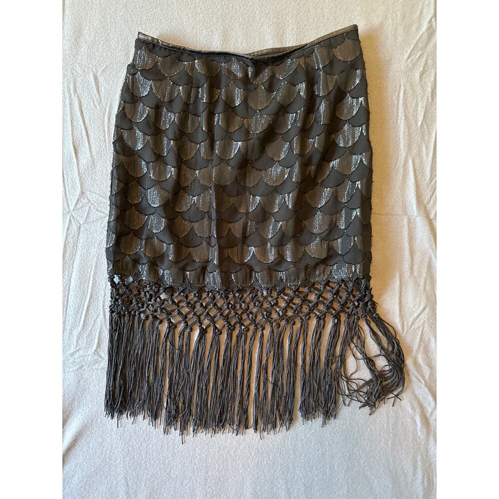 May & July Women's Large Black Skirt